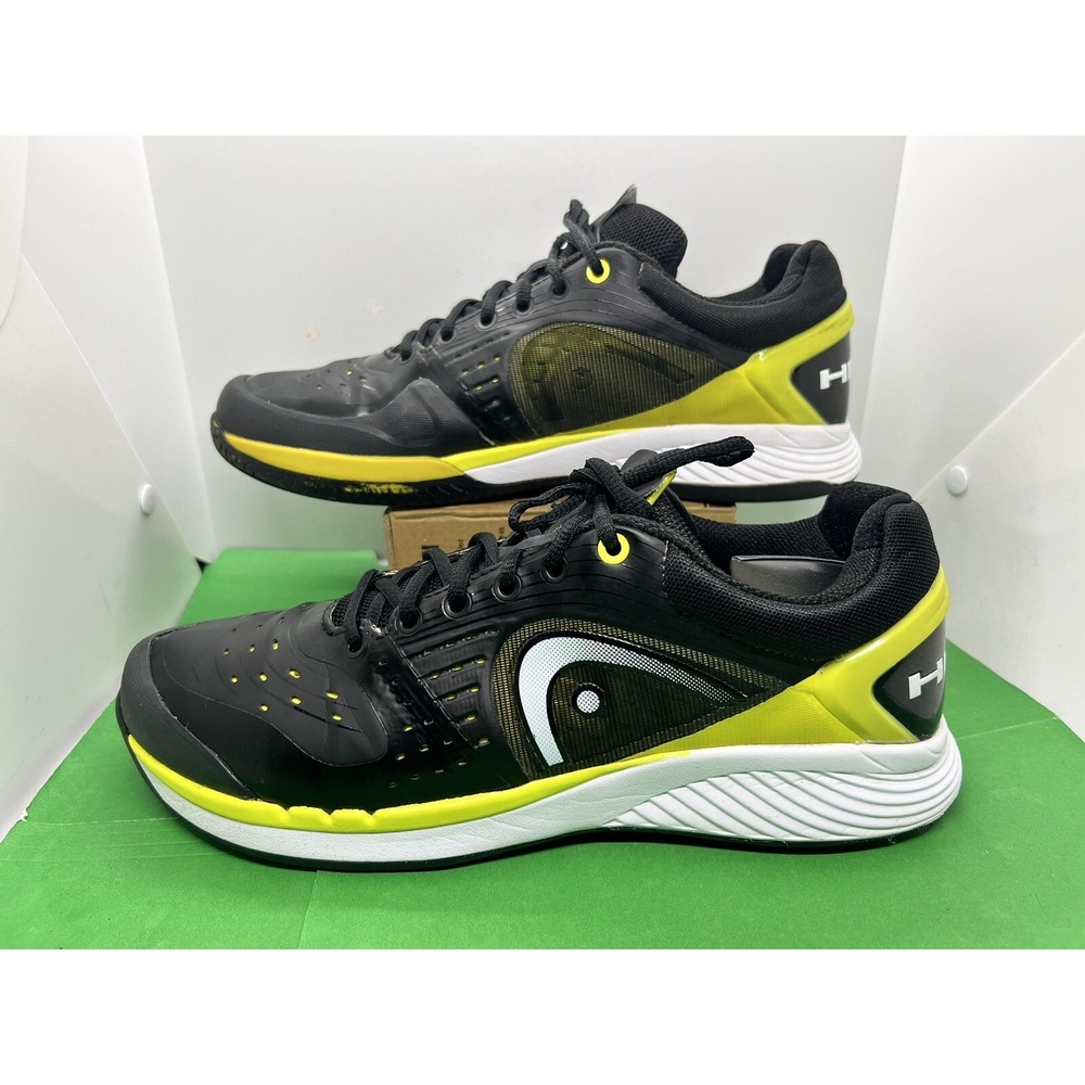 HEAD Mens Sprint Pro 3.5 Tennis Pickleball Shoes Green Black Sz 12